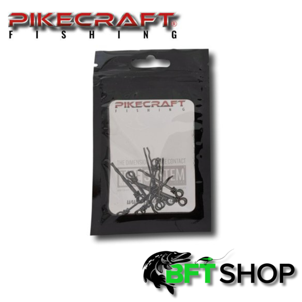Pikecraft Bait Pin Stinger Spikes XL 2.0 | Double Curve Black Nickel